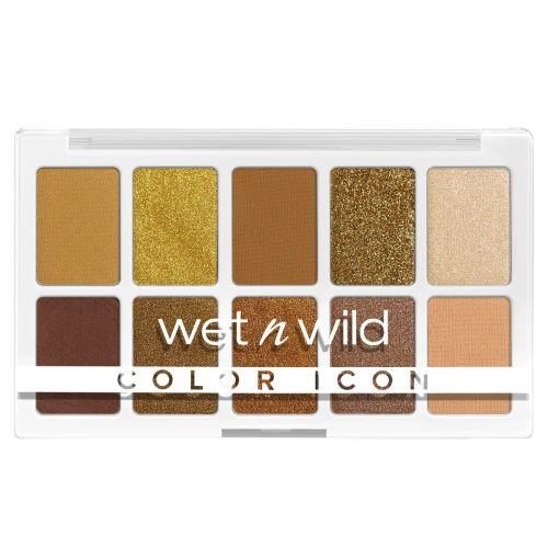 Wet n Wild Color Icon 10 Pan Eyeshadow Palette Soft Blend Bright Shades Call Me Sunshine