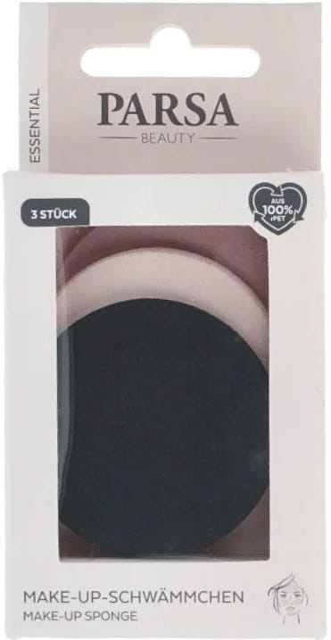 Parsa Makeup Sponge Blender, Plastic, 3 Pieces