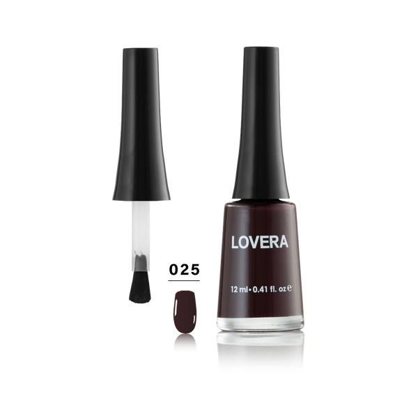 Lovera Nail Polish 25 Glossy Finish Quick-Drying Formula