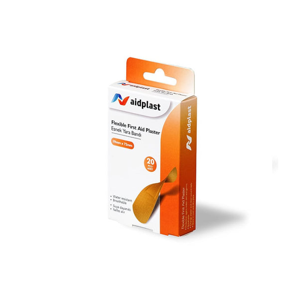 Aidplast Flexible Plaster Hypoallergenic Water-Resistant Adhesive Bandages