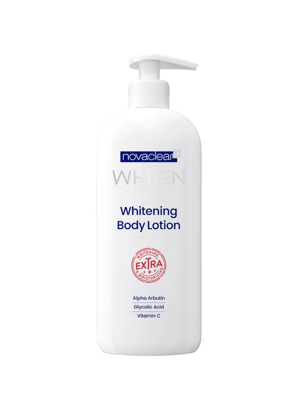 Novaclear Brightening Body Lotion Glycolic Acid Alpha Arbutin Vitamin C 500 ml