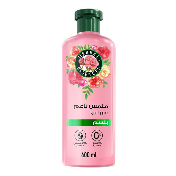 Herbal Conditioner Rose Scent Hydrating Formula 400 ml