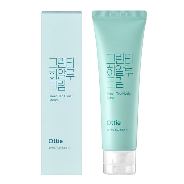 Ottie Green Tea Hyaluronic Acid Cream 50ml
