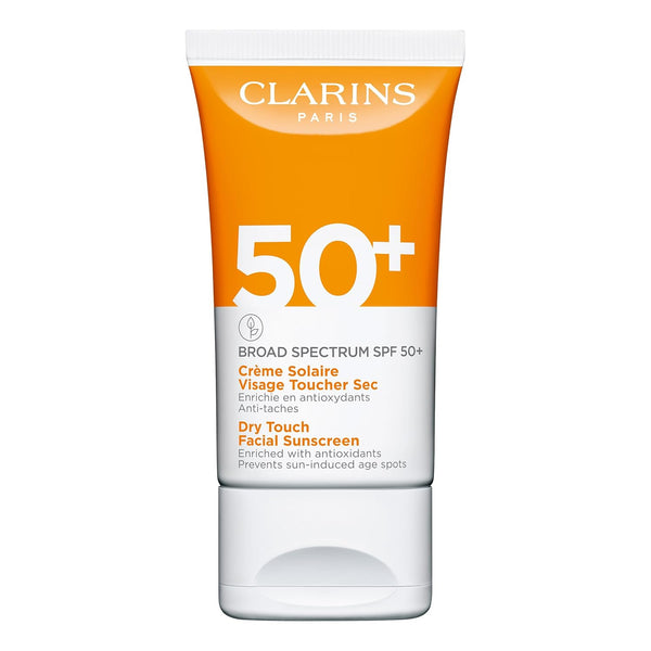 Clarins Dry Touch Sun Face Cream SPF 50+ Broad-Spectrum Protection 50ml