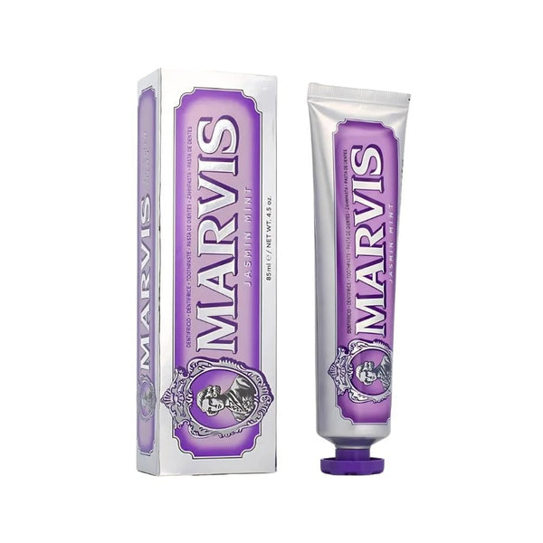 Marvis Jasmine & Mint Fluoride Toothpaste Fresh Mint Flavor 85 ml