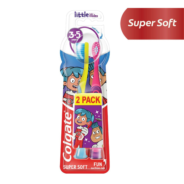 Colgate Total Kids 3-5 Little Kids Smiles Toothpaste Fruity Flavor 2 Pack