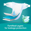 Pampers Rash Protection Taped Diapers Size 5, 11-16kg, Giant Pack, 104 Count