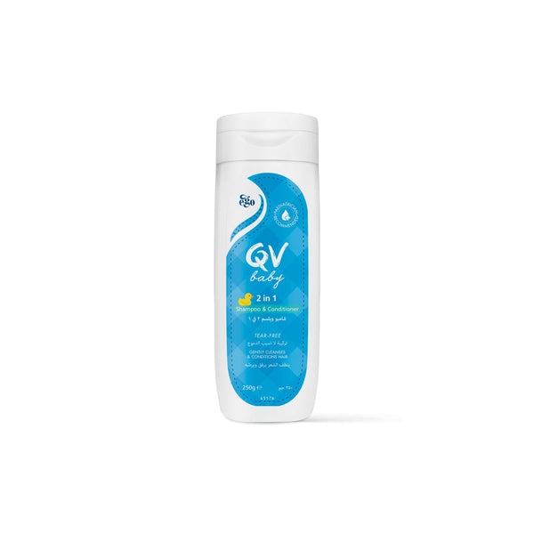 Ego QV Baby 2-in-1 Shampoo & Conditioner, 250g
