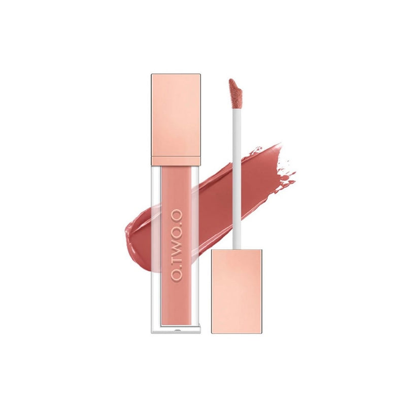 O.TWO.O Waterproof Matte Liquid Lipstick Vitamin E Shea Butter Cream Apricot Towny 5 g