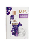 Lux Orchid Shower Gel with Loofah, Peony Black Orchid Vanilla Fragrance, 250 ml