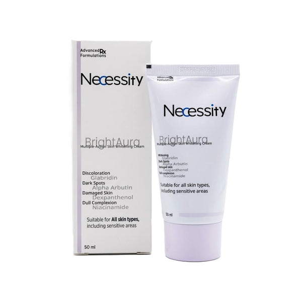 Necessity Bright Aura Skin Brightening Cream Moisturizing Radiance Care 50ml