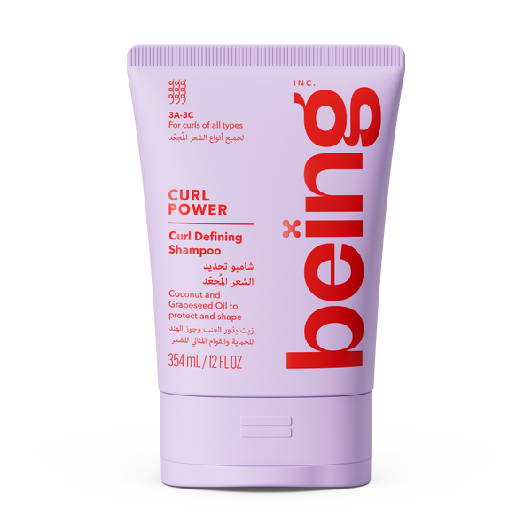 Being Curl Power Curl Defining Shampoo Coconut & Grapeseed Oil 354ml