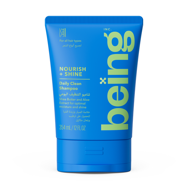Being Nourish + Shine Daily Clean Shampoo Shea Butter Aloe Extract 354ml