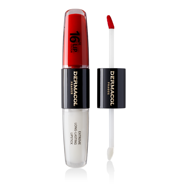 Dermacol 16h Longlasting 2-in-1 Lip Colour and Gloss No. 4