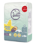 Gamar Baby Diapers Size 1 Soft Cotton Touch Super Absorbent 66 Pieces