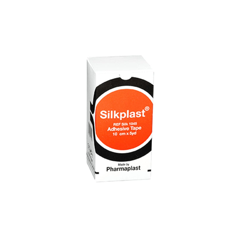 Silkplast Adhesive Tape Roll Transparent Skin-Friendly 10 cm x 5 Yards