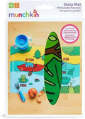 Munchkin Storymat Disposable Stick-On Placemats, Adhesive Strips, 18 Pack