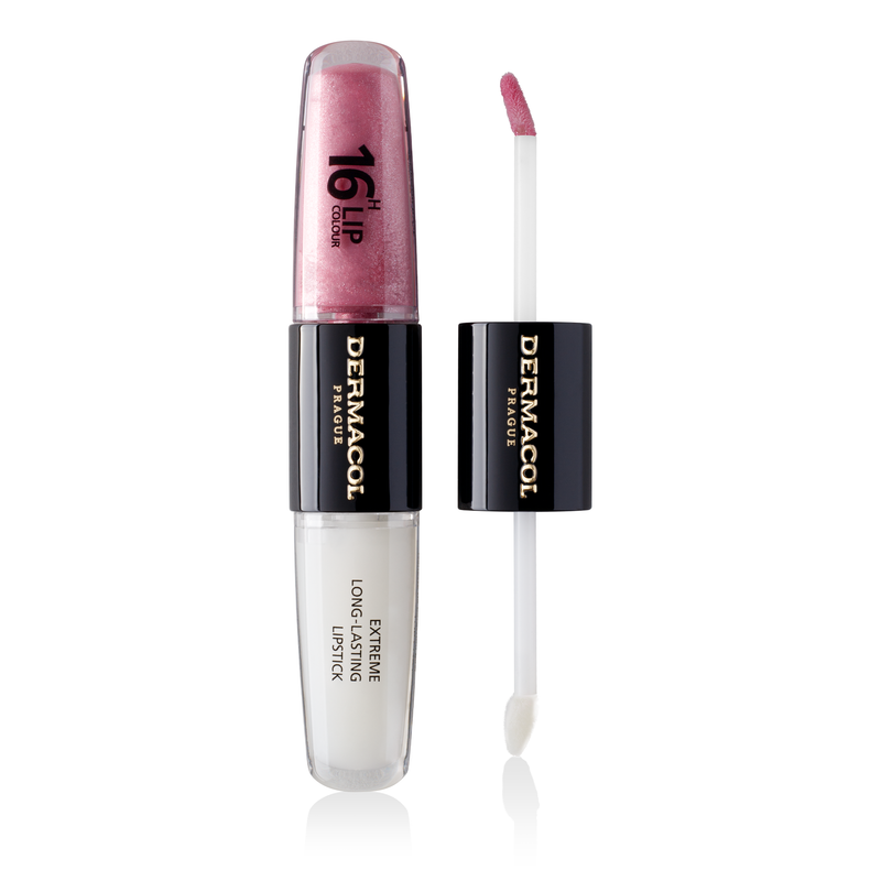 Dermacol 16h Longlasting 2in1 Lip Colour and Gloss Liquid No. 11