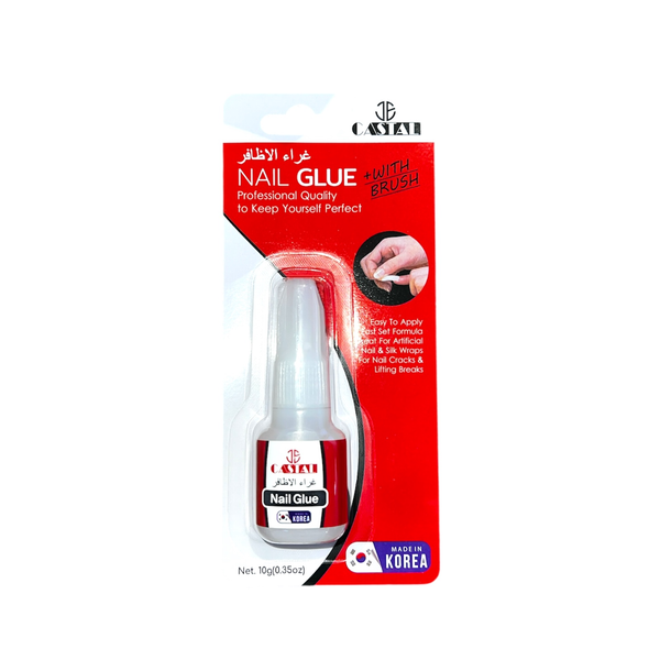 Castal Korean Nail Glue Quick-Drying Strong Adhesion 10g