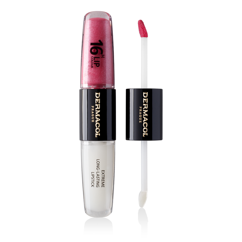 Dermacol 16h Longlasting 2in1 Liquid Lip Colour and Gloss No. 15