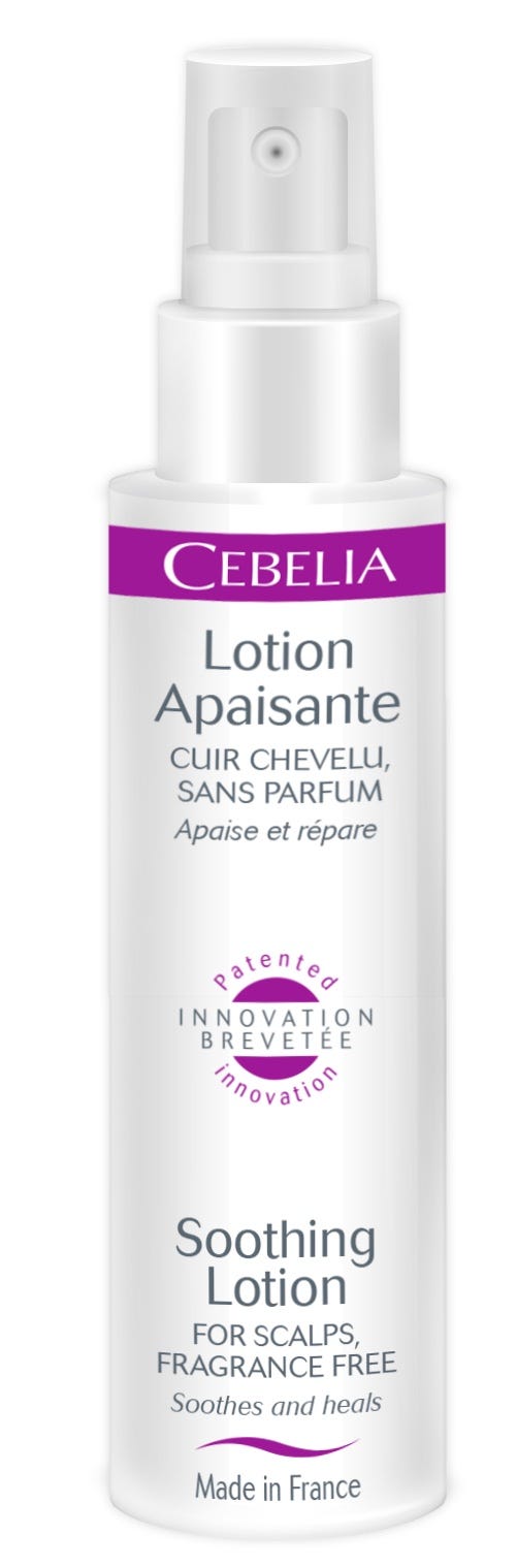 Cebelia Soothing Lotion Spray, Hydrating Non-Greasy Scalp Lotion for Sensitive Skin