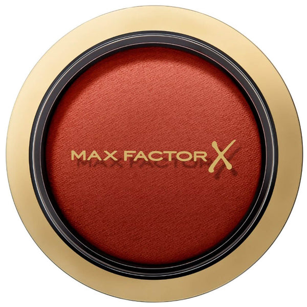 Max Factor Creme Puff Blush Powder Buildable Finish 55 Stunning Sienna Red