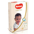 HUGGIES Extra Care Size 3 Baby Nappies, 4-9 kg, Jumbo Pack of 76