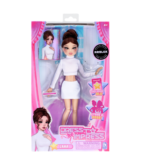 Dress To Impress Fashion Doll Lana Stylish Outfit Accessories