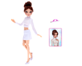 Dress To Impress Fashion Doll Lana Stylish Outfit Accessories