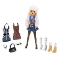 Dress To Impress Deluxe 3-in-1 Fashion Doll Playset, 11.5-Inch Movable Doll, 3 Outfits, Trading Card and DLC Code