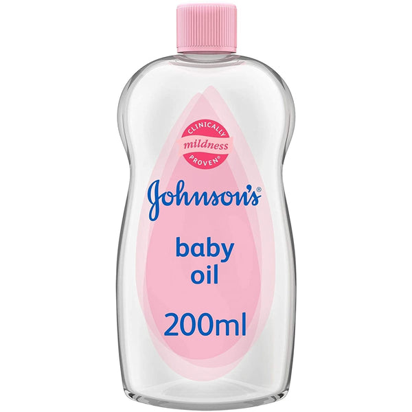 Johnson's Baby Oil Moisturizing Body Oil for Baby Massage