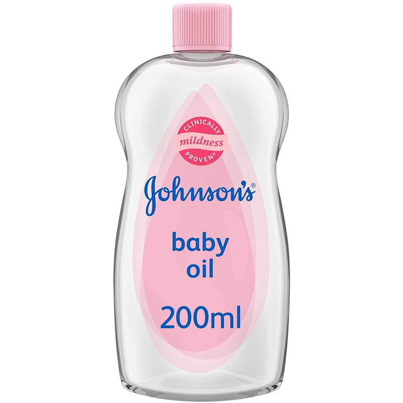 Johnson's Baby Oil Moisturizing Body Oil for Baby Massage