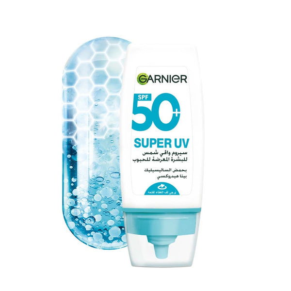 Garnier SkinActive Super UV Serum Sunscreen Cream SPF 50+ PA++++ 30ml