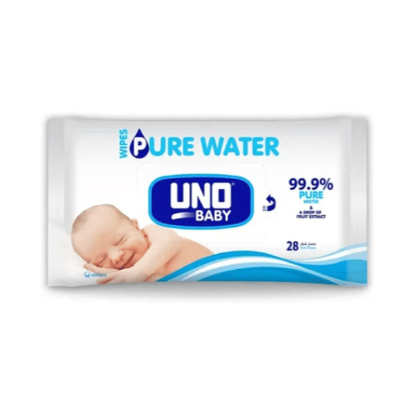 Babyjoy Uno Baby Pure Water Baby Wipes 99.9% Pure Water Fragrance-Free