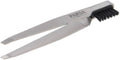 Parsa Beauty Essential Tweezers With Brow Brush, Angled Stainless Steel Tips, 2-in-1