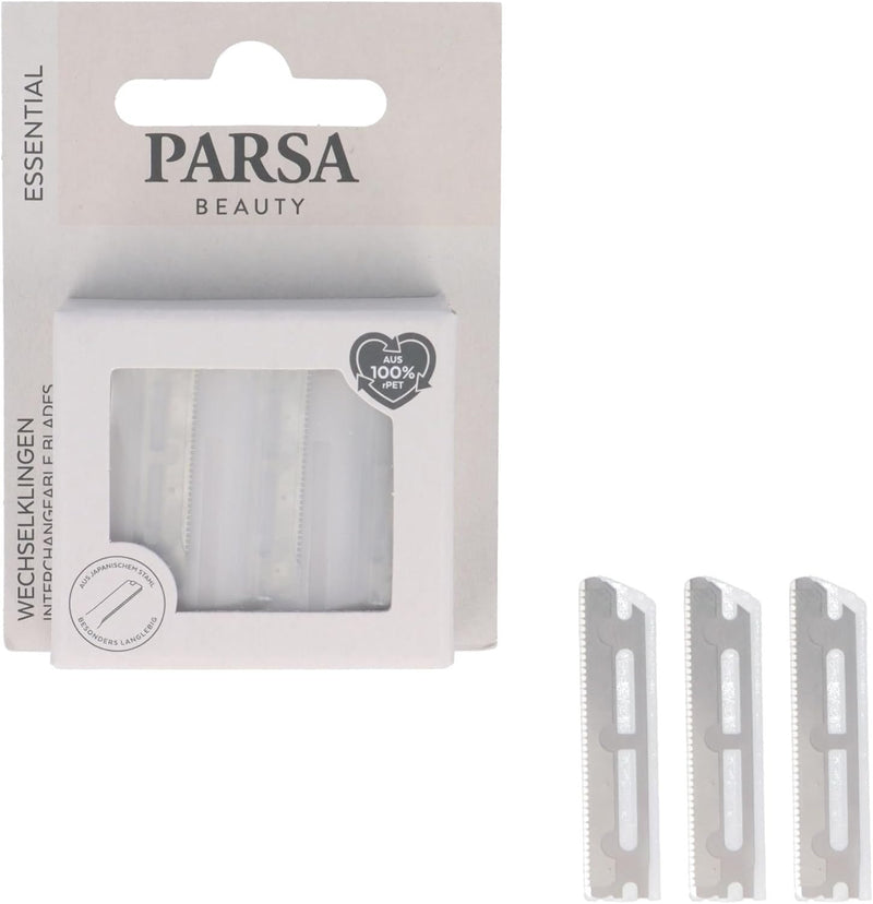 Parsa Exchange Eyebrow Trimmer Blades Japanese Steel Replacement Blades