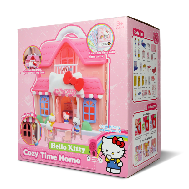 Hello Kitty Cozy Time House Children's Playset with Lights and Sounds