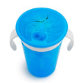 Munchkin SnackCatch & Sip 2-in-1 Blue Straw Cup with Snack Catcher