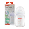 Pigeon Softouch Wide Neck Nursing Bottle BPA-Free Plastic