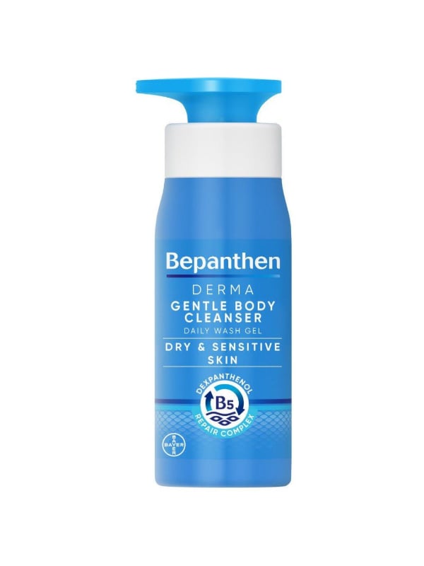 Bepanthen Derma Gentle Body Wash Sensitive Skin Hydrating Cleanser 400ml