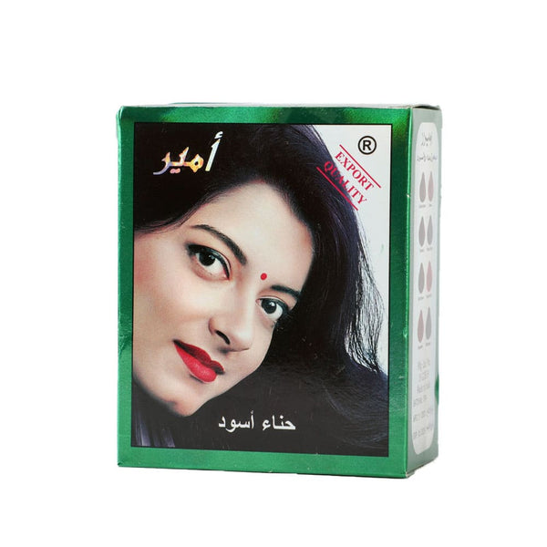 Amir's Henna Hair Dye Powder Black Color Natural Henna 60 g