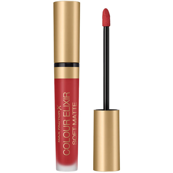 Max Factor Colour Elixir Soft Matte Lipstick Powder Matte Finish 030 Crushed Ruby Red
