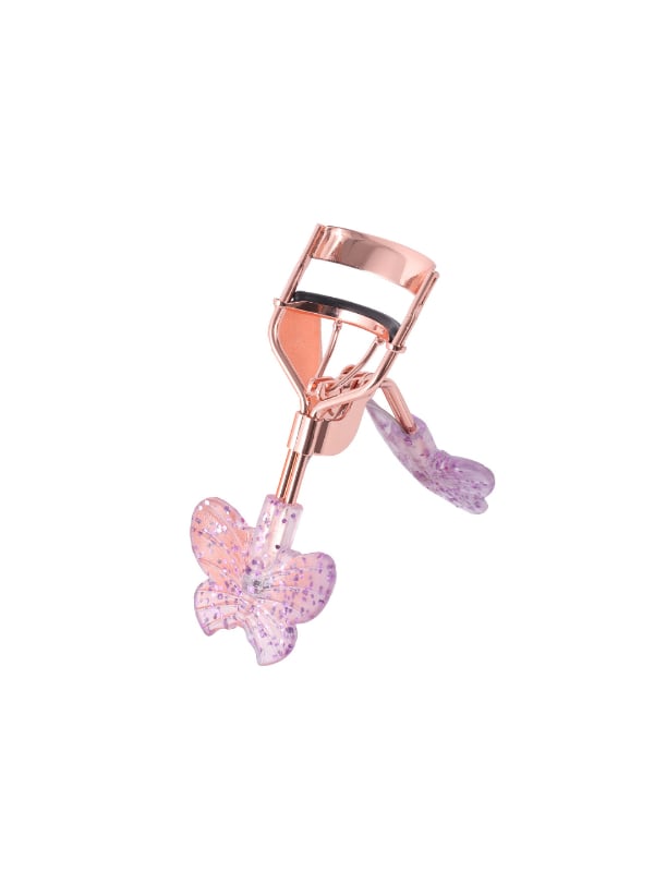 Beauty System Eyelash Curler Model BK25-078 in Purple with Silicone Pad