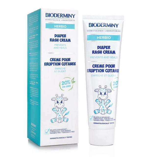 Bioderminy Herbio Diaper Rash Cream Zinc Oxide 20% 100ml