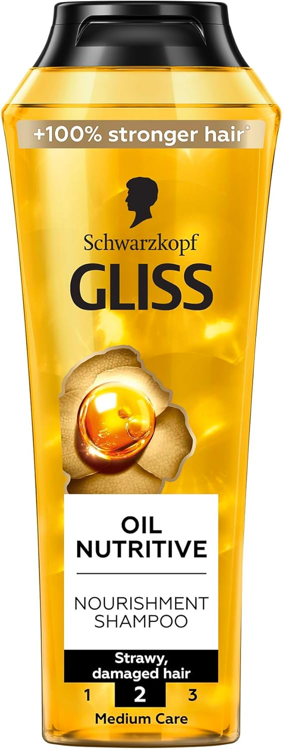 Gliss Oil Nutritive Nourishment Shampoo Nourishing Oils 400 ml