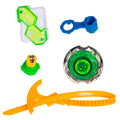Infinity Nado Standard Series Cold Shadow Spinning Top Set with Launcher and Stunt Tip