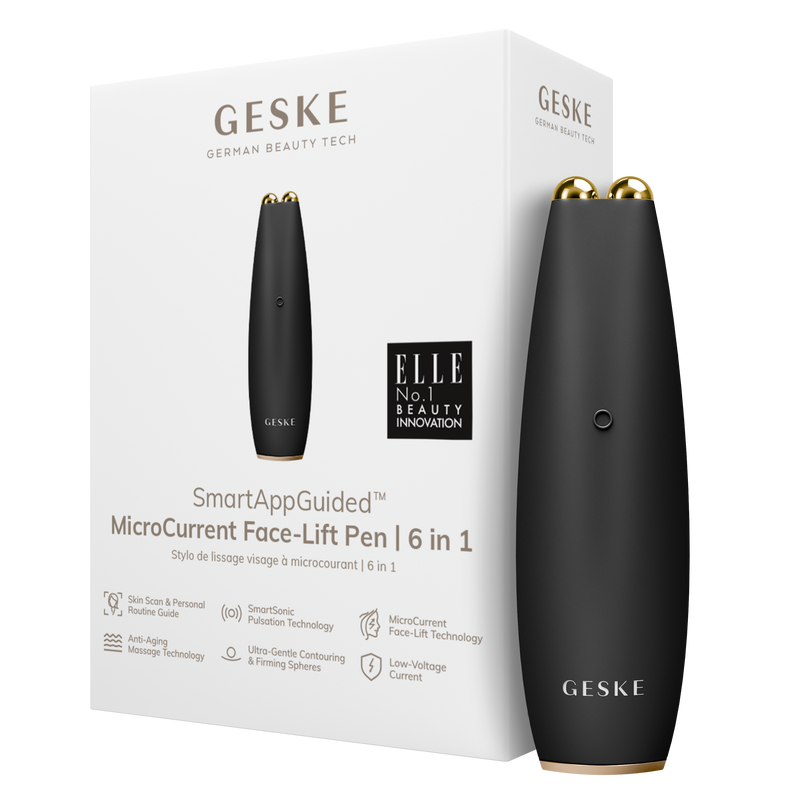 GESKE Microcurrent Face Lift Pen 6-in-1 Gray