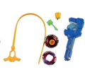 Infinity Nado Athletic Series Launcher Set Blade, Metal Attack Ring, Gun-Shaped Launcher and Super Long Rack