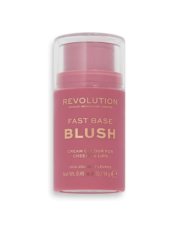 Revolution Fast Base Blush Stick Creamy Finish Natural Radiance