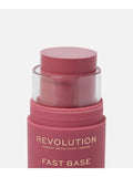 Revolution Fast Base Blush Stick Creamy Finish Natural Radiance